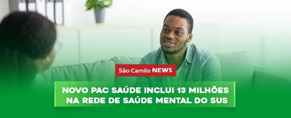 Foto da notícia Novo PAC Saúde inclui 13 milhões na Rede de Saúde Mental do SUS