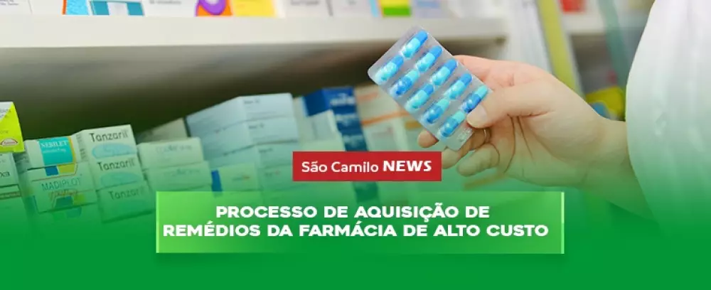 Foto da notícia Processo de aquisição de remédios da Farmácia de Alto Custo