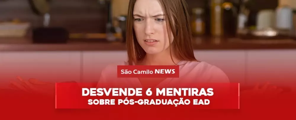 Foto da notícia Desvende 6 mentiras sobre pós-graduação EAD