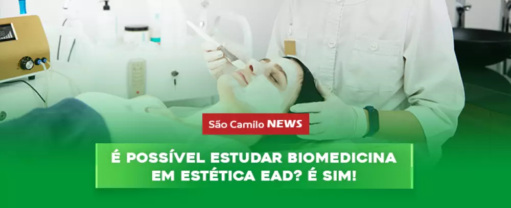 Foto da notícia É possível estudar Biomedicina em Estética EAD? É SIM!