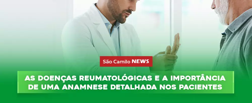 Foto da notícia As doenças reumatológias e a importância de uma anamnese detalhada nos pacientes