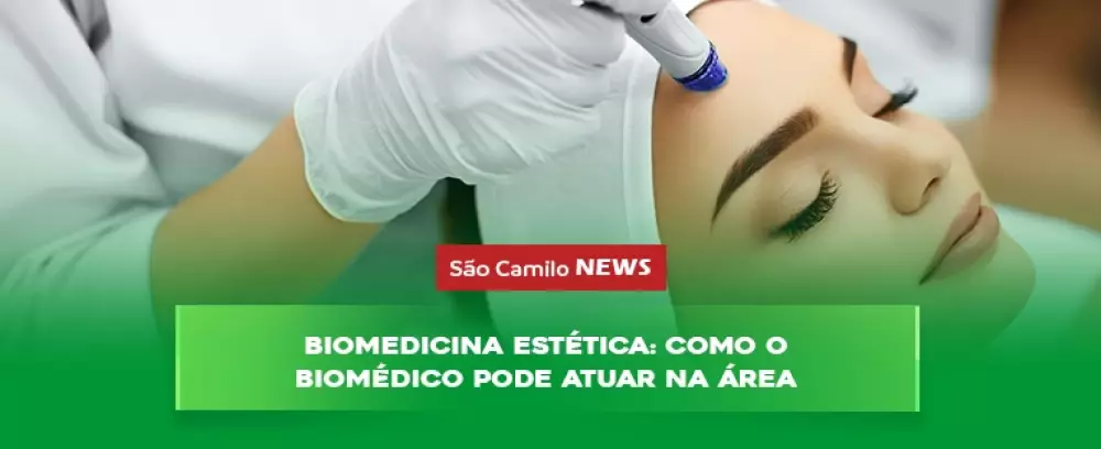 Foto da notícia Biomedicina Estética: como o biomédico pode atuar na área?