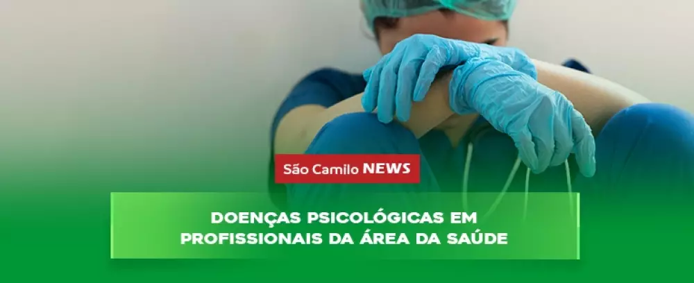 Foto da notícia Doenças psicológicas em profissionais da área da saúde