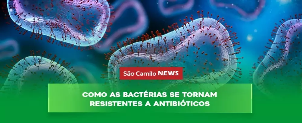 Foto da notícia Como as bactérias se tornam resistentes a antibióticos