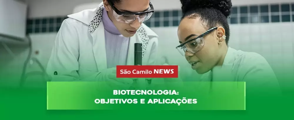 Foto da notícia Biotecnologia: objetivos e aplicações