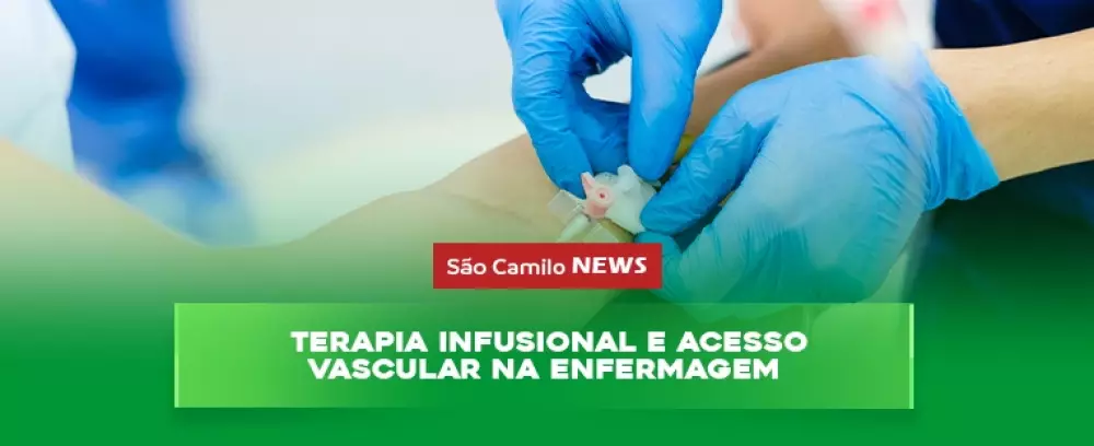 Foto da notícia Terapia infusional e acesso vascular na Enfermagem