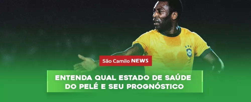 Foto da notícia Entenda qual estado de saúde do Pelé e seu prognóstico