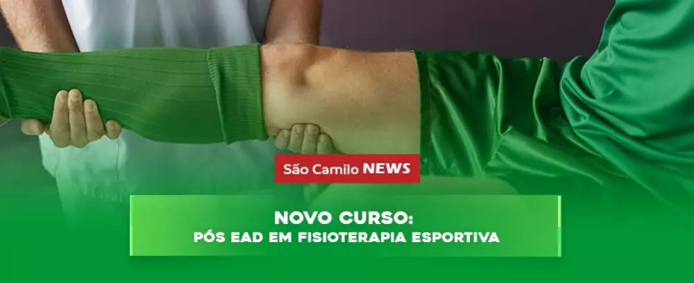 Foto da notícia NOVO CURSO: Pós EAD em Fisioterapia Esportiva