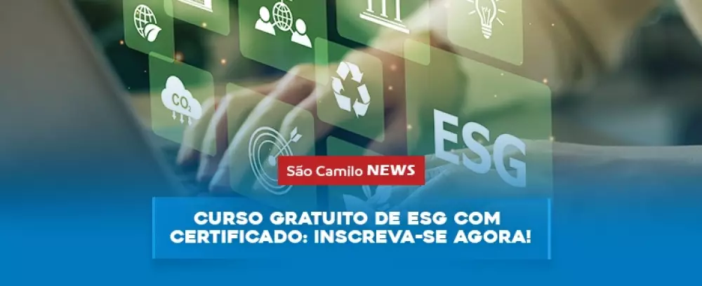 Foto da notícia Curso gratuito de ESG com certificado: inscreva-se agora!