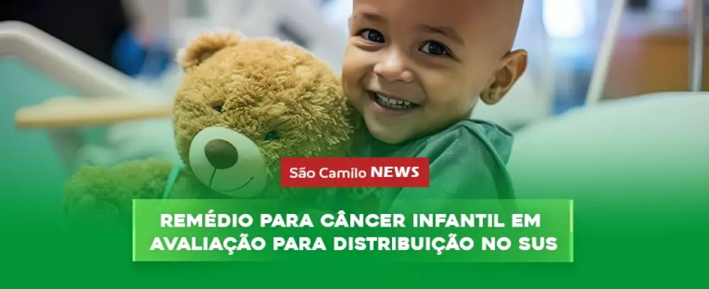Foto da notícia Remédio para câncer infantil em avaliação para distribuição no SUS