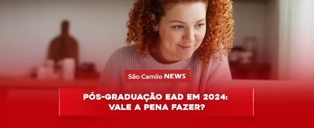 Foto da notícia Pós-graduação EAD em 2024: vale a pena fazer?