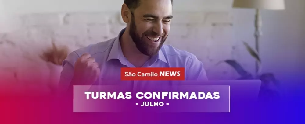 Foto da notícia TURMAS CONFIRMADAS - JULHO