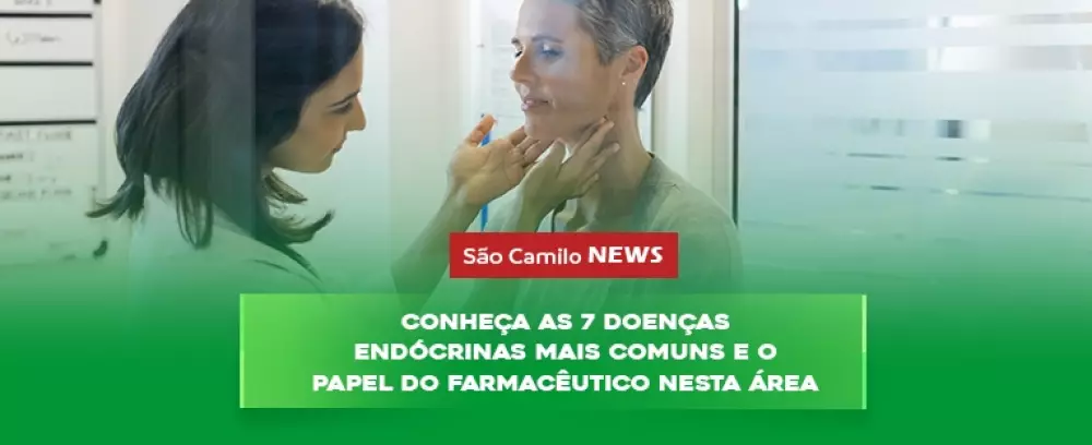 Foto da notícia Conheça as 7 doenças endócrinas mais comuns e o papel do farmacêutico nesta área