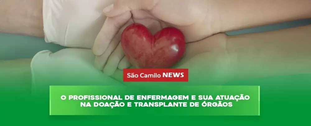 Foto da notícia O profissional de enfermagem e sua atuação na doação e transplante de órgãos