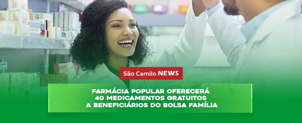 Foto da notícia Acesso ampliado: Farmácia Popular oferecerá 40 medicamentos gratuitos a beneficiários do Bolsa Família
