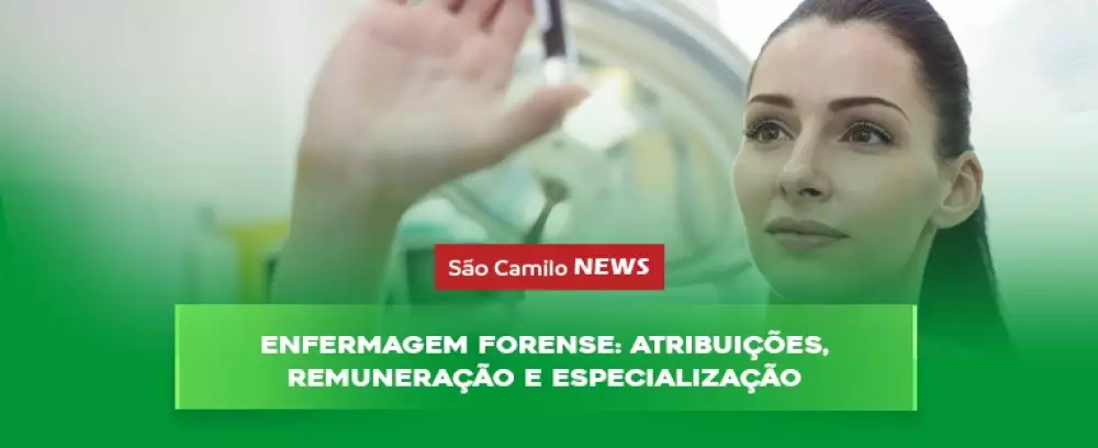 Foto da notícia Enfermagem forense: atribuições, remuneração e especialização