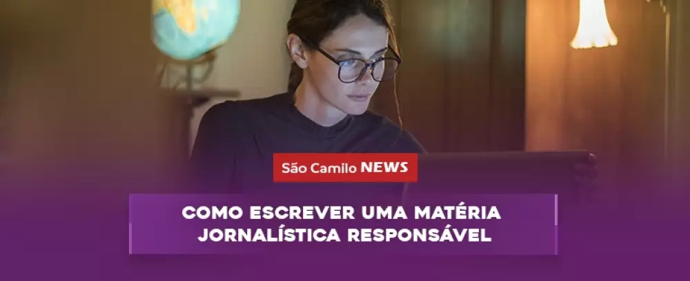 Foto da notícia Como escrever uma matéria jornalística responsável