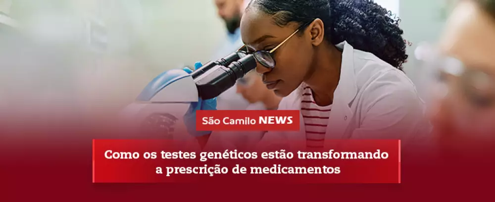 Foto da notícia Como os testes genéticos estão transformando a prescrição de medicamentos.