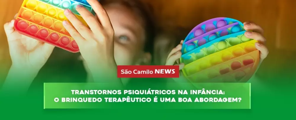 Foto da notícia Transtornos Psiquiátricos na Infância: o brinquedo terapêutico é uma boa abordagem?