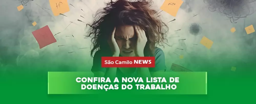 Foto da notícia Confira a nova lista de doenças do trabalho