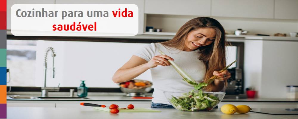 Foto da notícia Cozinhar para uma vida saudável