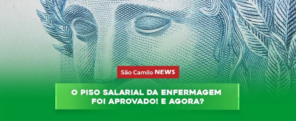 Foto da notícia O piso salarial da enfermagem foi aprovado! E agora?