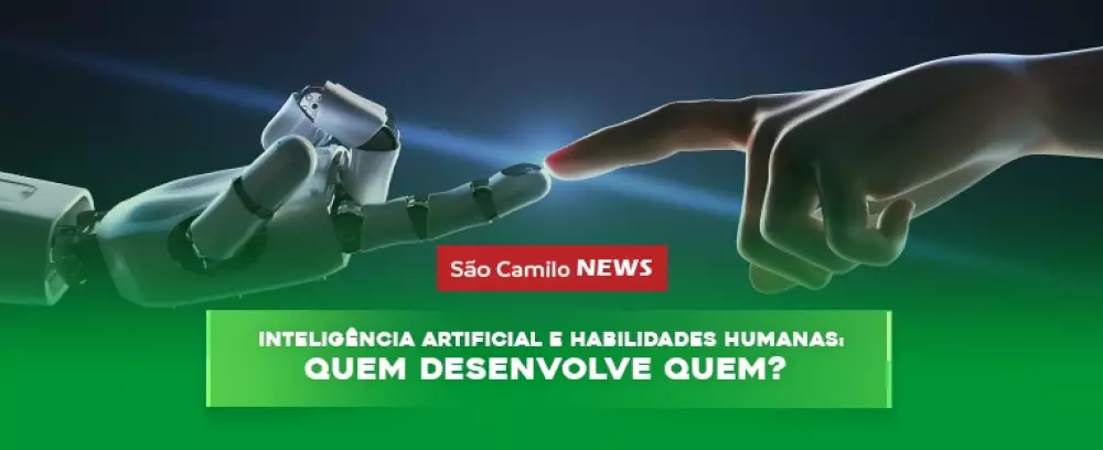 Foto da notícia Inteligência artificial e habilidades humanas: quem desenvolve quem?