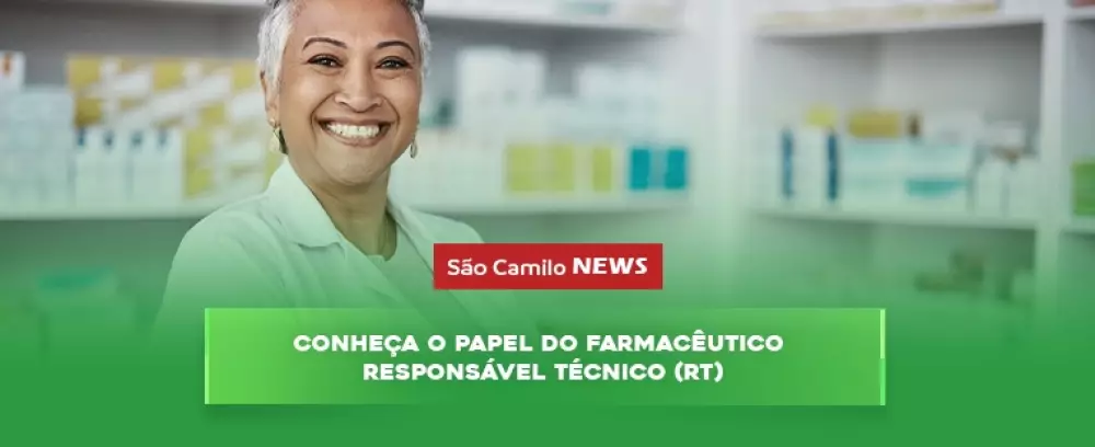 Foto da notícia Conheça o papel do Farmacêutico Responsável Técnico (RT)