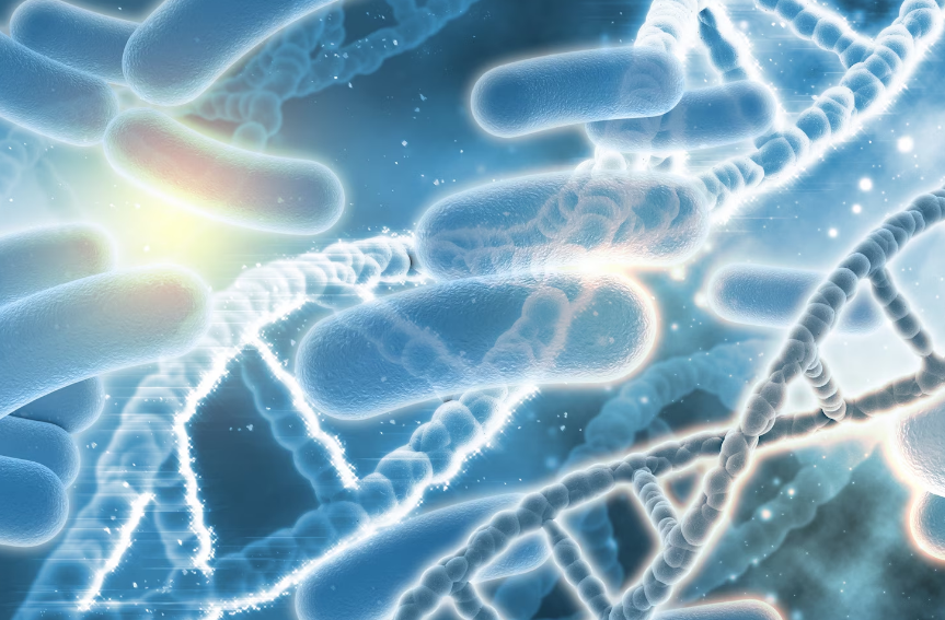 Técnico de laboratório realizando análise molecular em amostra biológica para identificação de patógenos