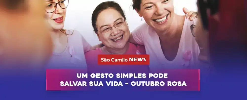 Foto da notícia Um gesto simples pode salvar sua vida – Outubro rosa