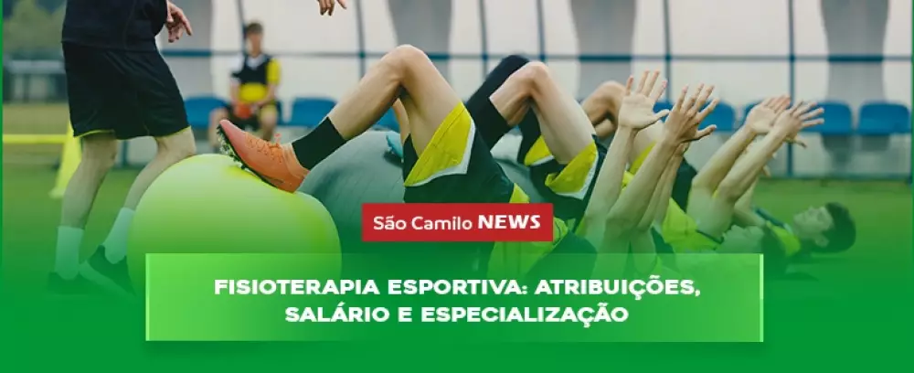 Foto da notícia Fisioterapia Esportiva: atribuições, salário e especialização