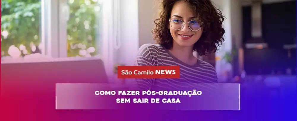 Foto da notícia Como fazer pós-graduação sem sair de casa