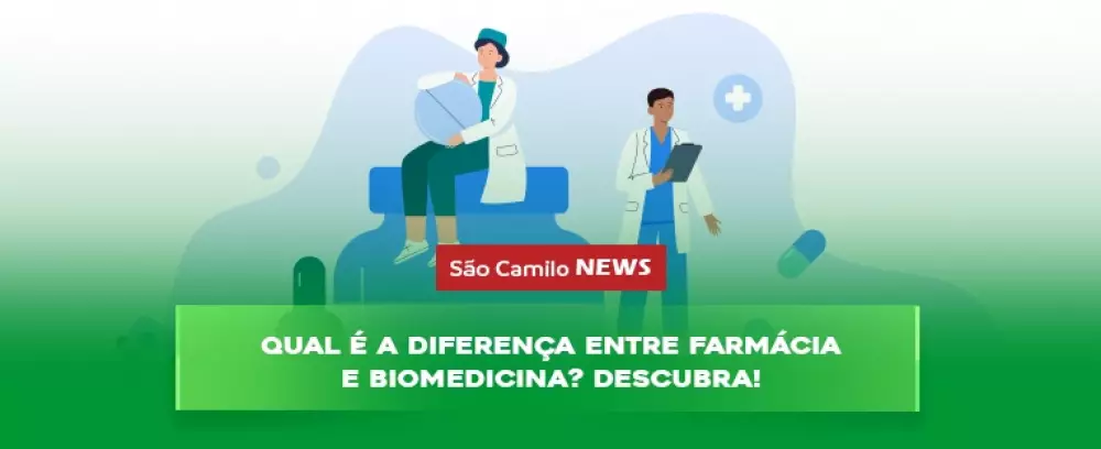 Foto da notícia Qual é a diferença entre Farmácia e Biomedicina? Descubra!
