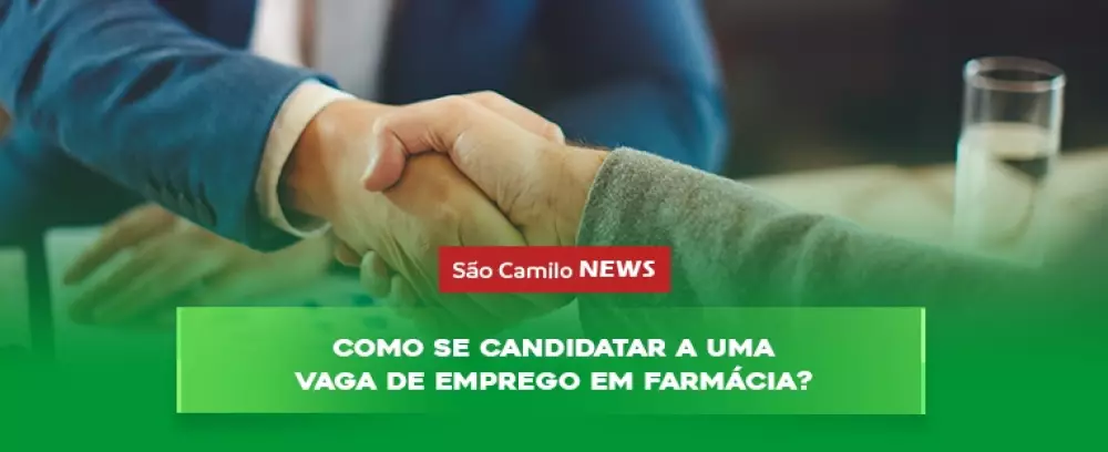 Foto da notícia Como se candidatar a uma vaga de emprego em Farmácia?