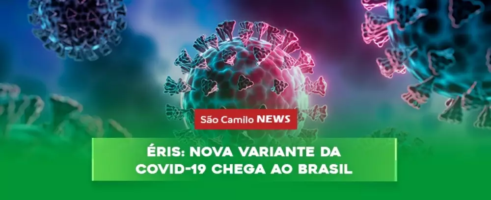 Foto da notícia Éris: nova variante da Covid-19 chega ao Brasil